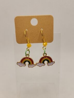 Rainbow Cloud Earrings